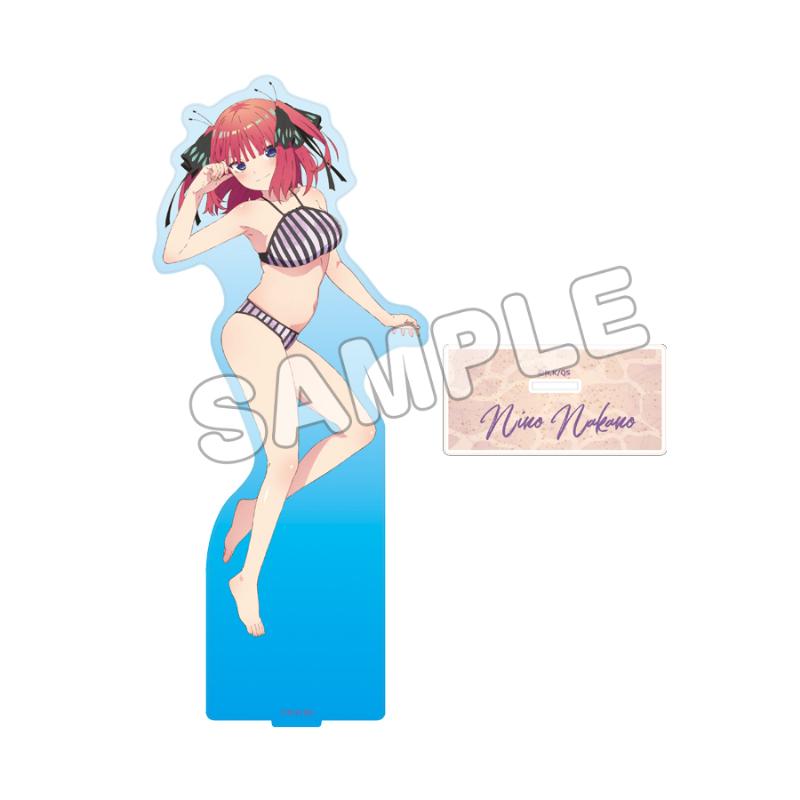 《五等分的新娘》∽_L_描き下ろし亞克力手辦泳裝 ／中野二乃