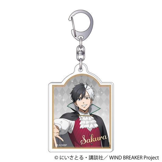 《防風少年》丙烯酸鑰匙扣/櫻花 遙