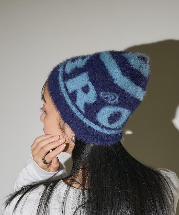 聯名重 莫哈毛線針織帽