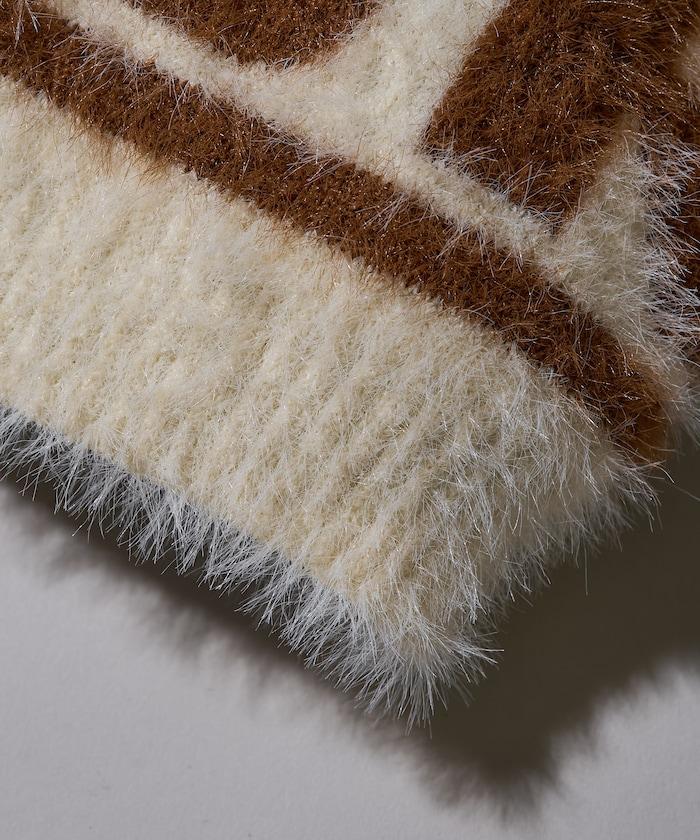 聯名重 莫哈毛線針織帽