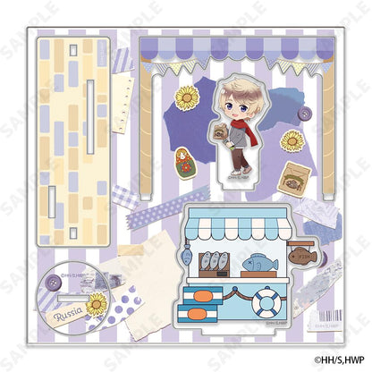 《黑塔利亞World☆Stars》- 亞克力展示架 7 俄羅斯 -假日市集- [迷你版]