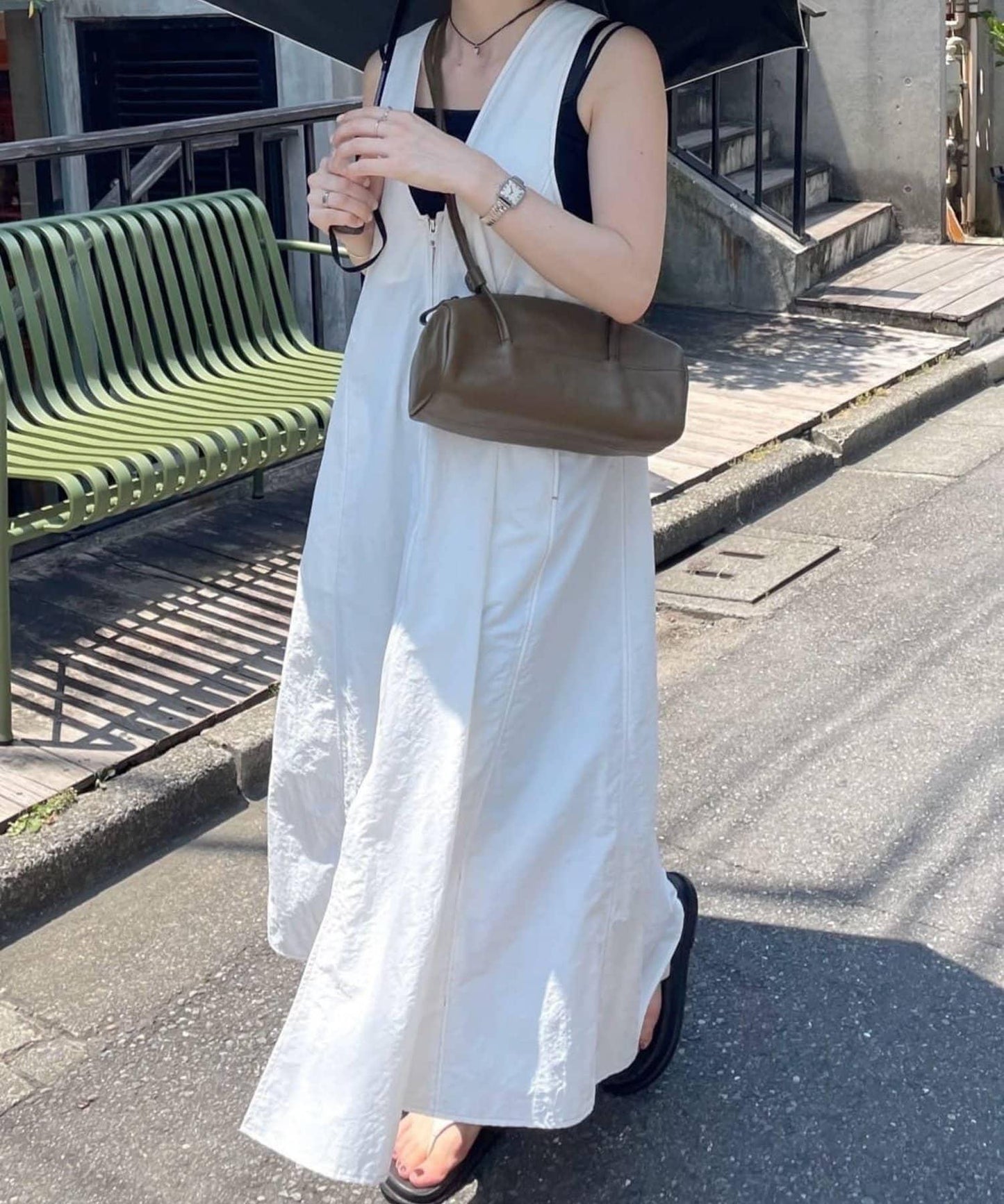 《韓國發/本革/潮流》【YURT(尤爾特)】TOMM盒子肩揹包