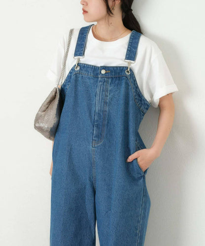 【柳】牛仔連體褲