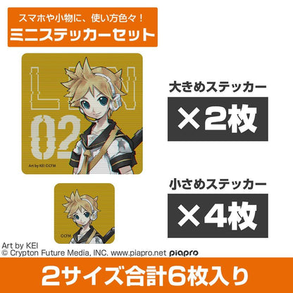 《Piapro Characters》_鏡音連 迷你貼紙套裝