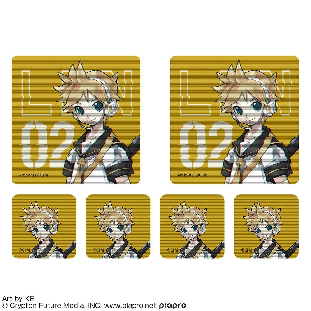 《Piapro Characters》_鏡音連 迷你貼紙套裝