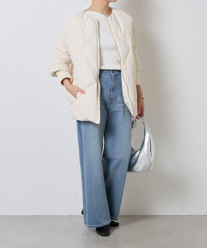 【輕薄外套】無領羽絨服