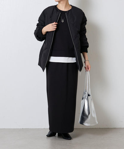 【輕薄外套】無領羽絨服