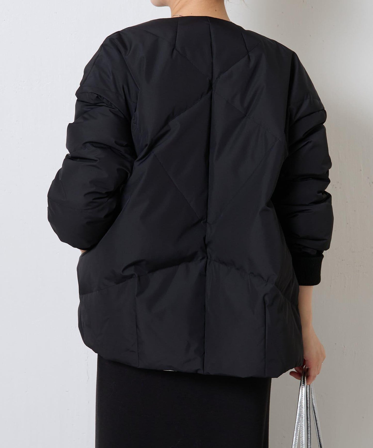 【輕薄外套】無領羽絨服