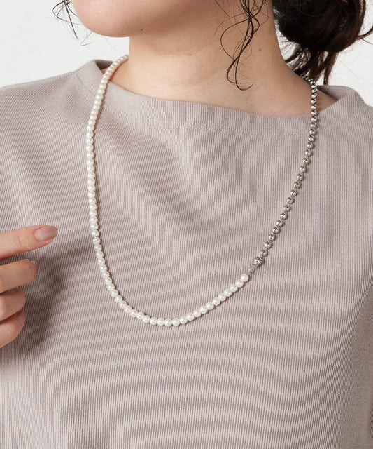 珍珠復古鏈條項鍊