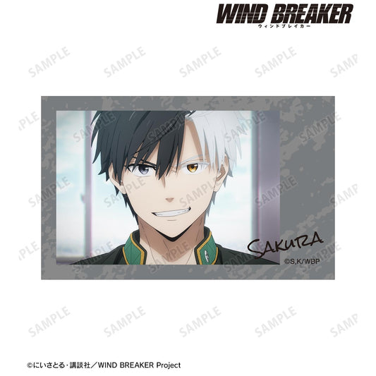 《防風少年》_櫻 遙 場景寫實即時相機風格插畫卡