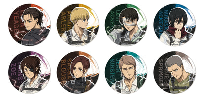 《進擊的巨人》_002_AFORCE×DRAGON HORSE 罐徽章【禮盒／8個裝】