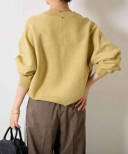 【可手洗】拉鍊衛衣風針織衫