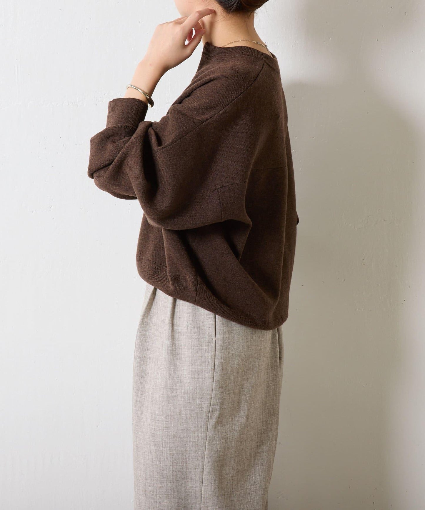 【可手洗】拉鍊衛衣風針織衫