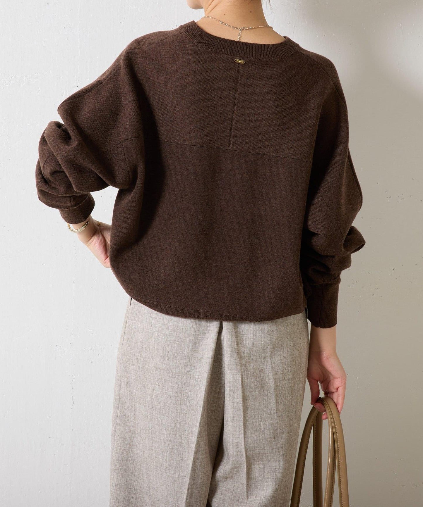 【可手洗】拉鍊衛衣風針織衫