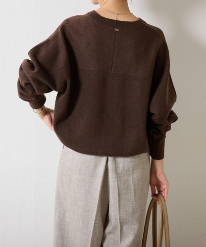 【可手洗】拉鍊衛衣風針織衫