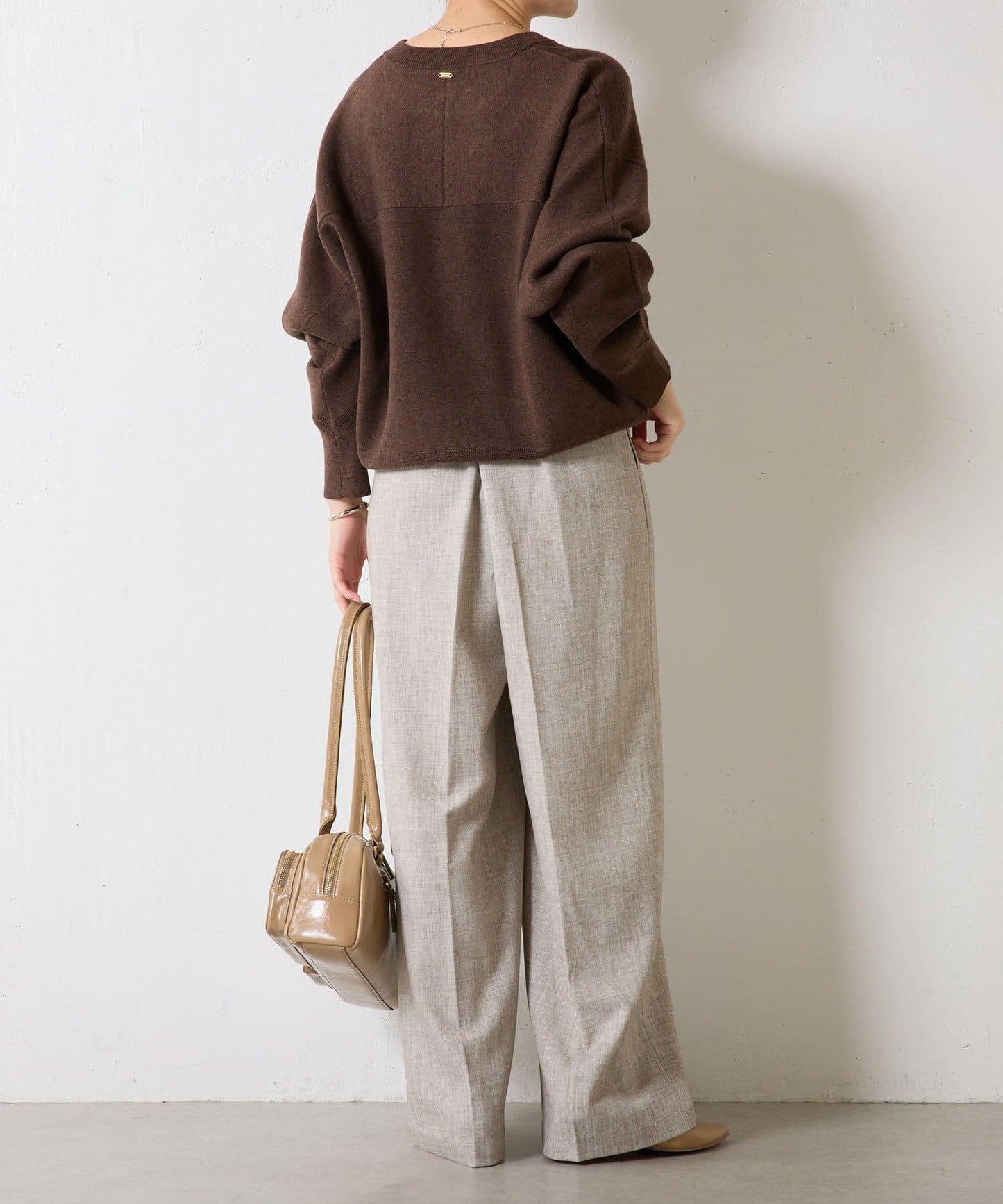 【可手洗】拉鍊衛衣風針織衫