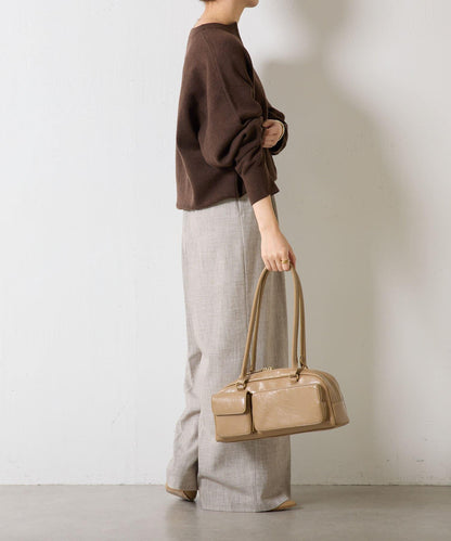 【可手洗】拉鍊衛衣風針織衫