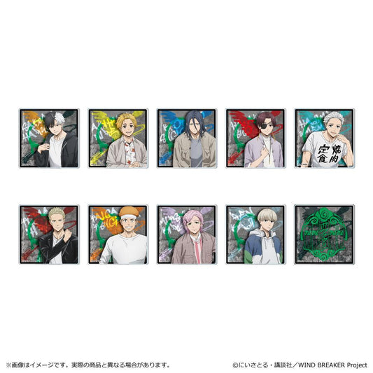 《防風少年》_亞克力徽章【全套裝盒／10個裝】