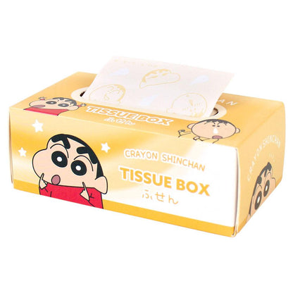 《蠟筆小新》便籤紙盒 新白&波醬