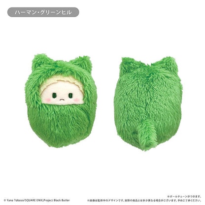 《黑執事》- 寄宿學校篇- 核桃松鼠布偶 【完整套裝/6個裝】