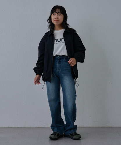 寬鬆直筒牛仔褲