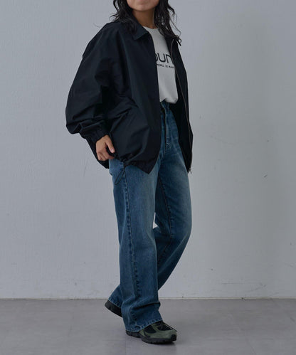 寬鬆直筒牛仔褲