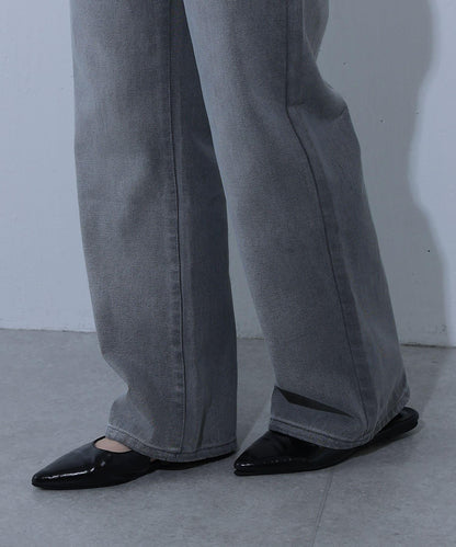 寬鬆直筒牛仔褲