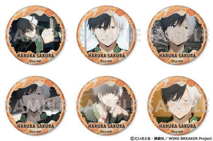 《防風少年》_罐徽章套裝～櫻 遠處的滿滿選擇～【6個套裝】