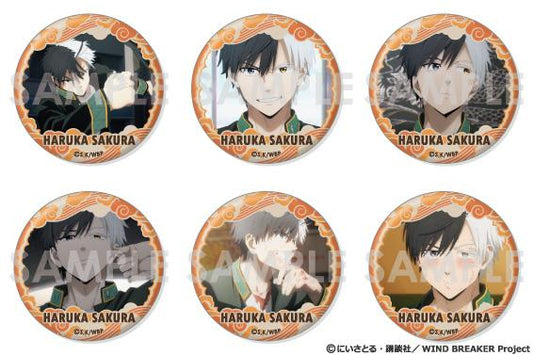 《防風少年》_罐徽章套裝～櫻 遠處的滿滿選擇～【6個套裝】