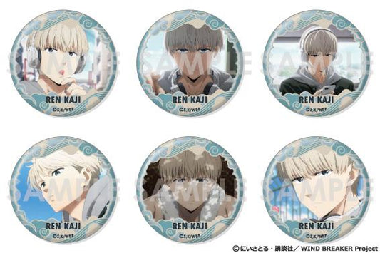 《防風少年》罐頭徽章套裝～梶蓮滿滿精選～【6個套裝】