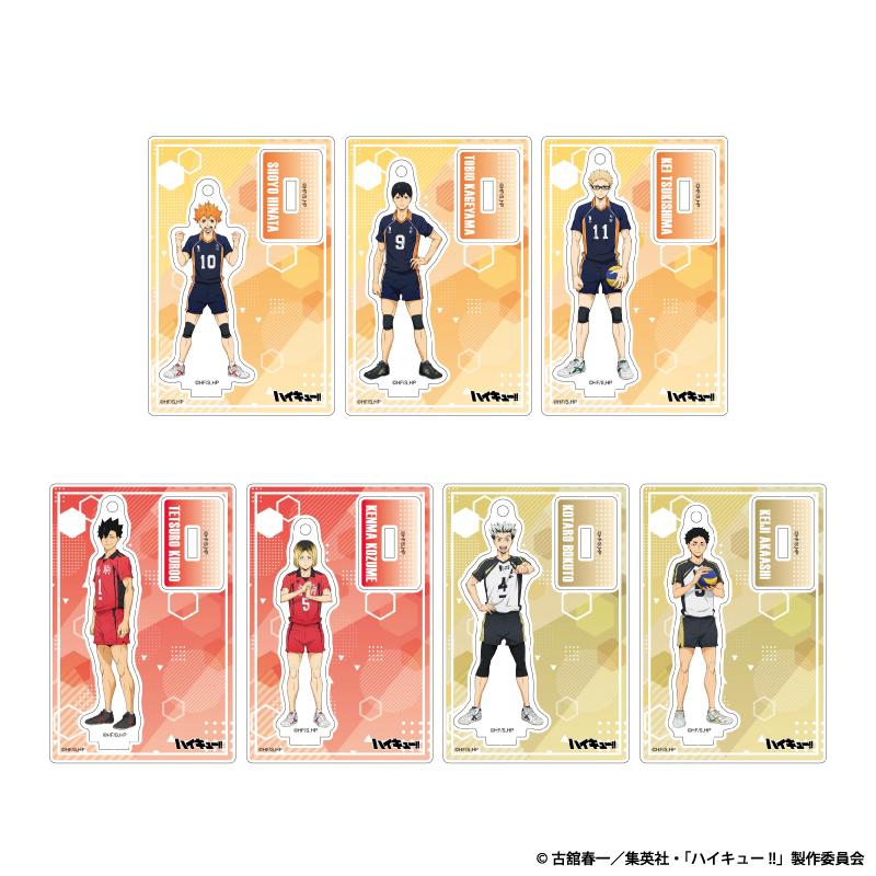 《排球少年》TD亞克力立牌A 全7款・整盒【全套盒／7個裝】