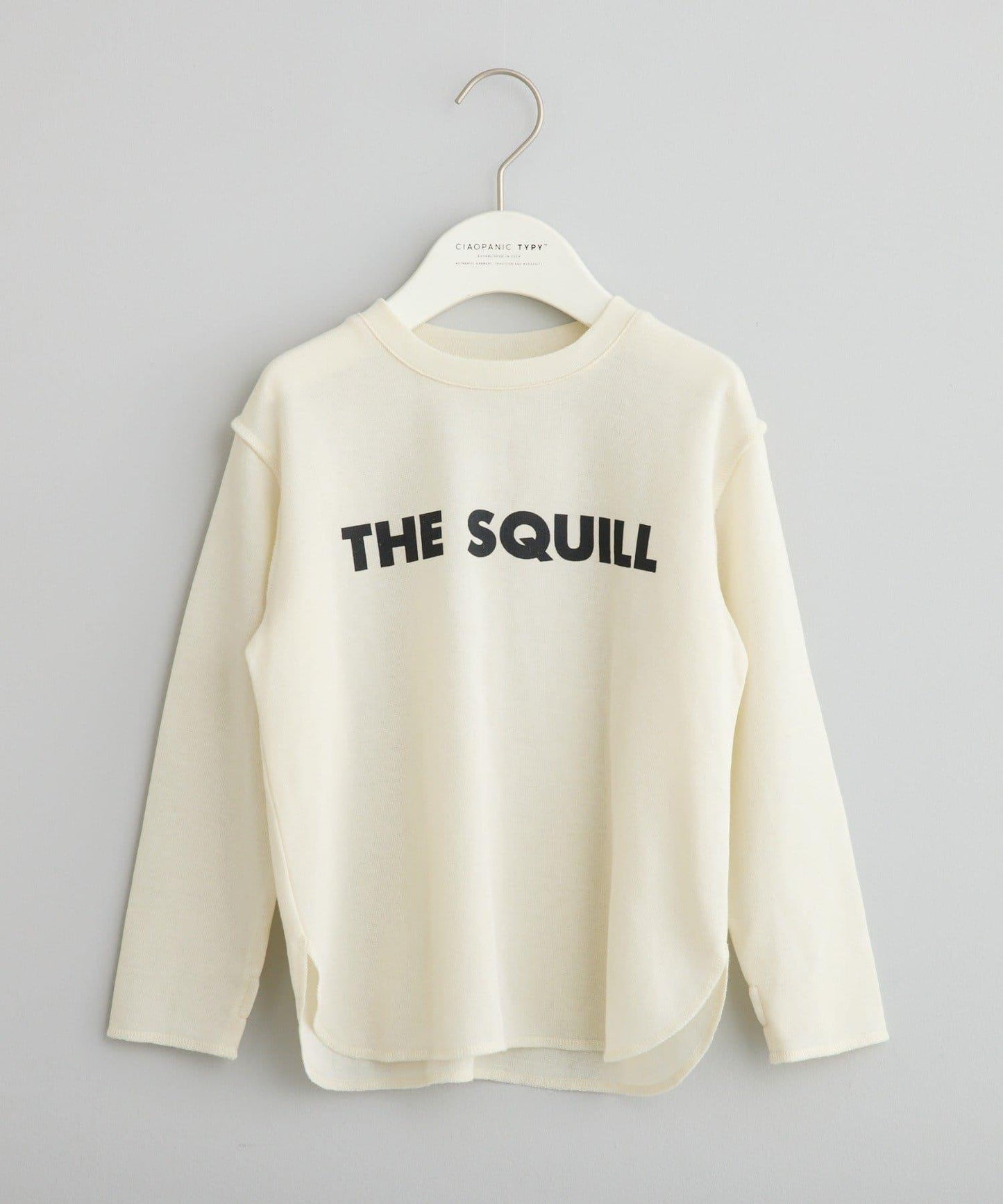 【兒童】平滑拼色logo T恤