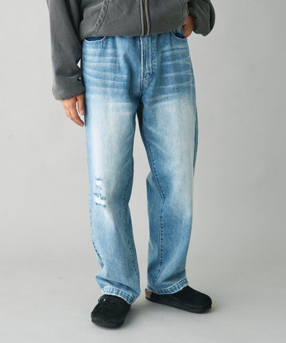 【傳統】復古牛仔褲