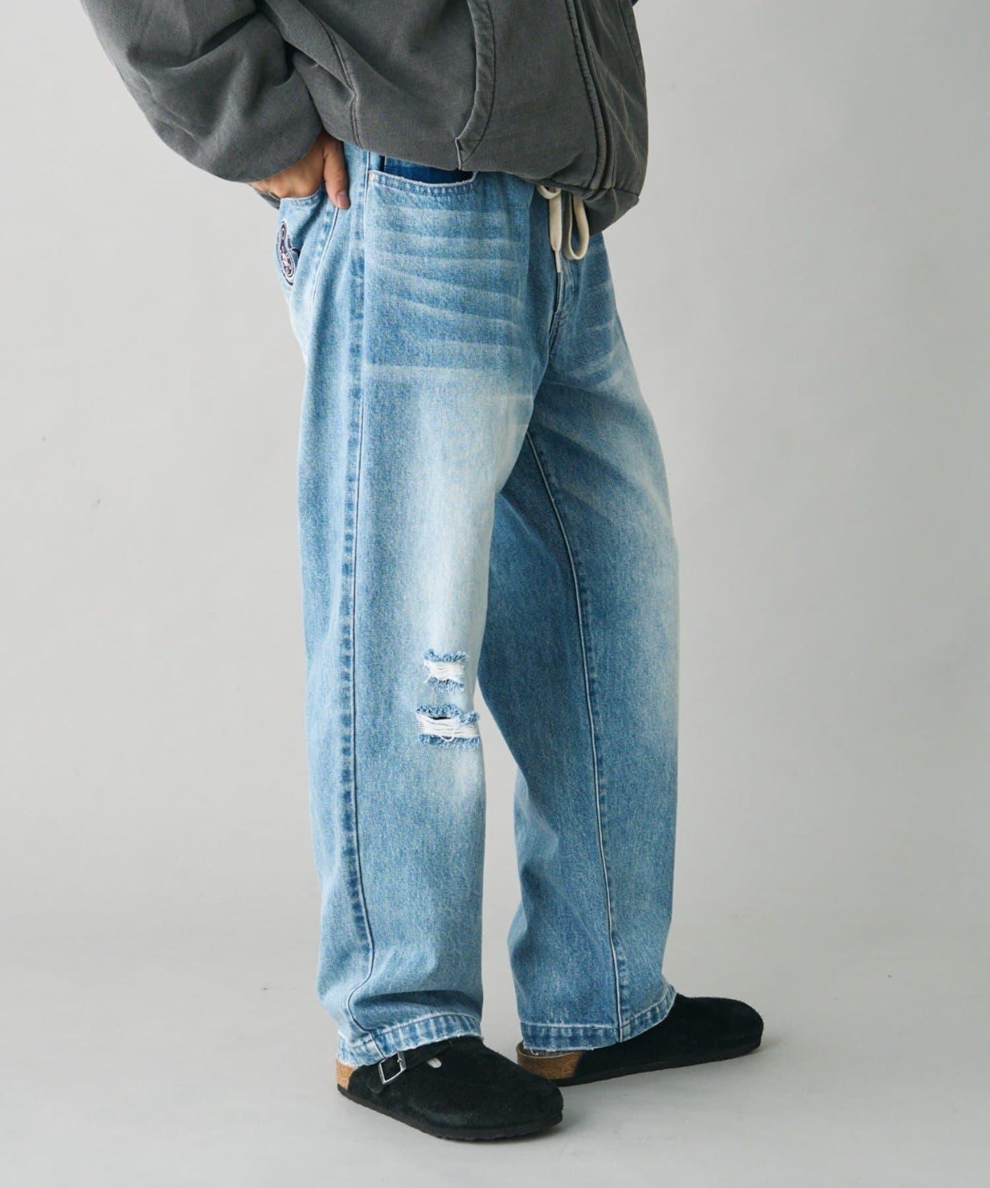 【傳統】復古牛仔褲