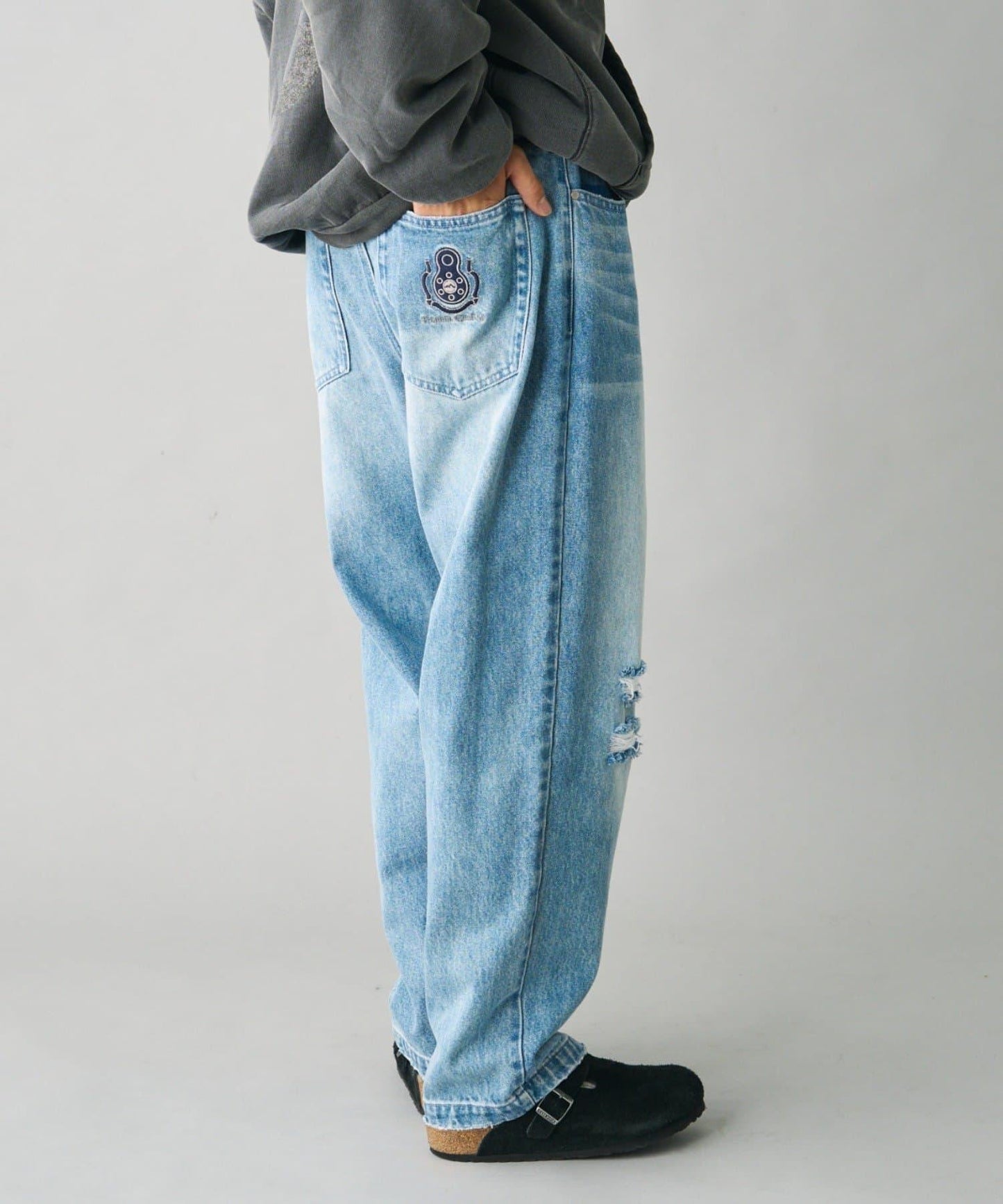 【傳統】復古牛仔褲