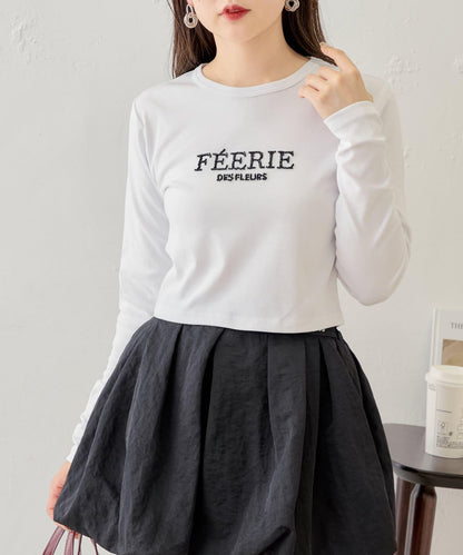 珠片印花T-shirt