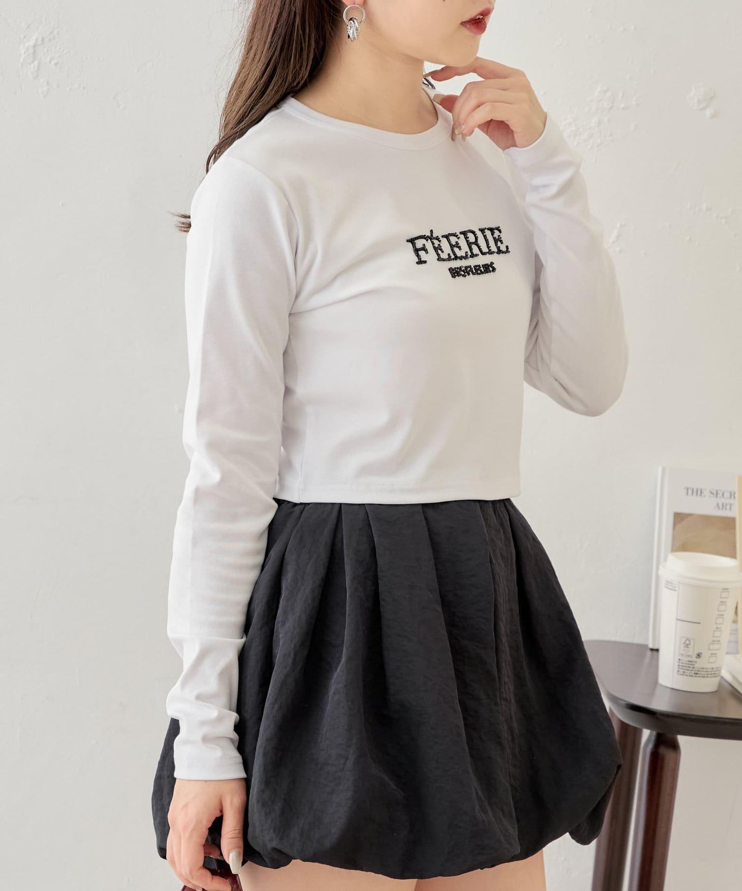 珠片印花T-shirt
