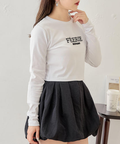 珠片印花T-shirt