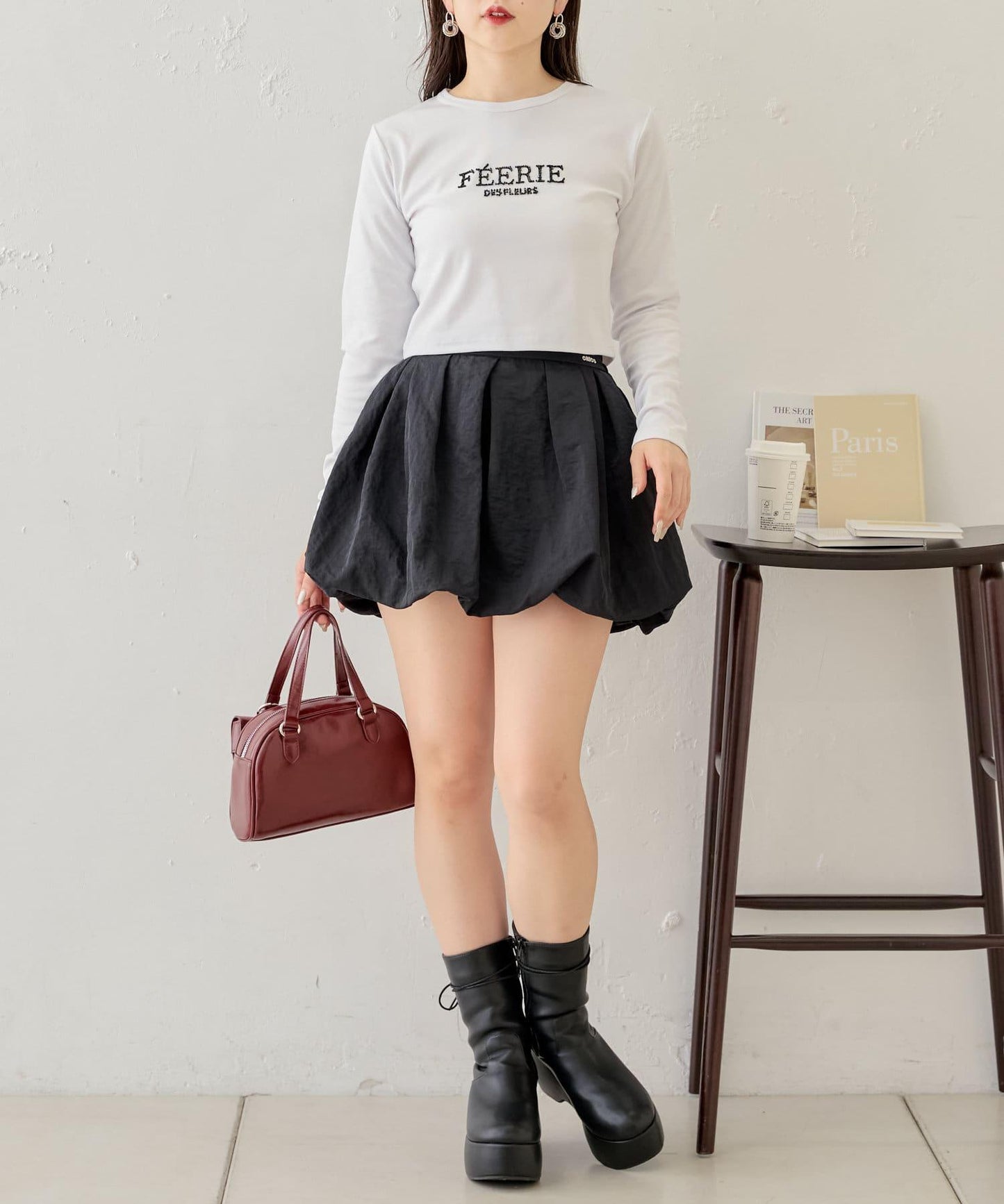 珠片印花T-shirt