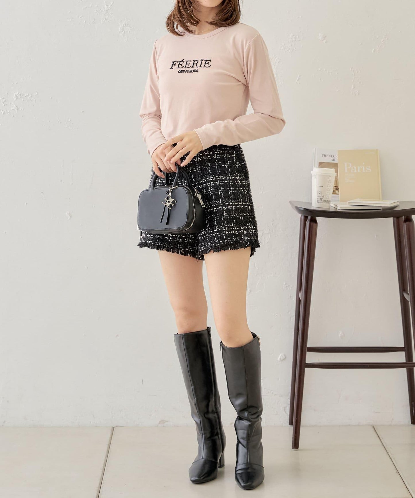 珠片印花T-shirt