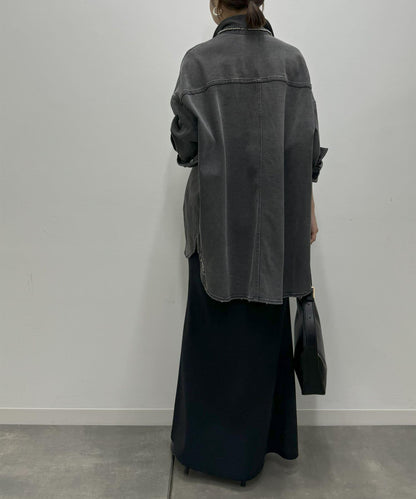 破洞牛仔襯衫