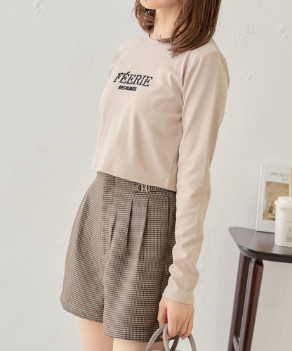 珠片印花T-shirt