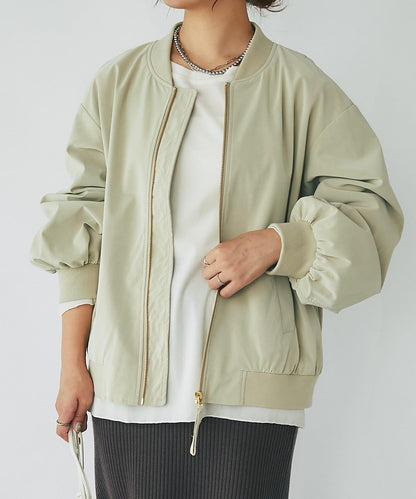 《長季節適用》仿皮夾克