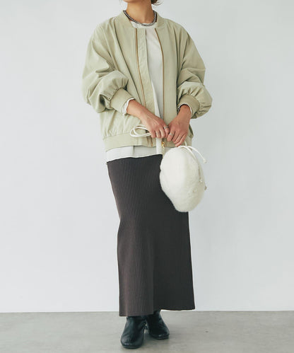 《長季節適用》仿皮夾克