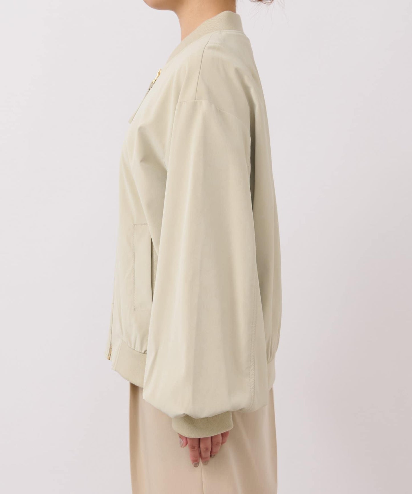 《長季節適用》仿皮夾克