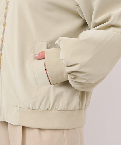 《長季節適用》仿皮夾克