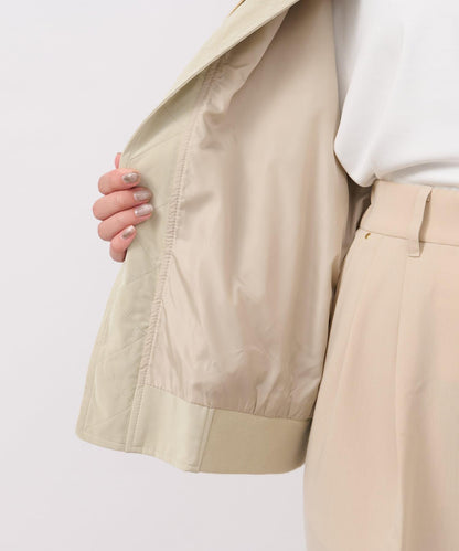 《長季節適用》仿皮夾克