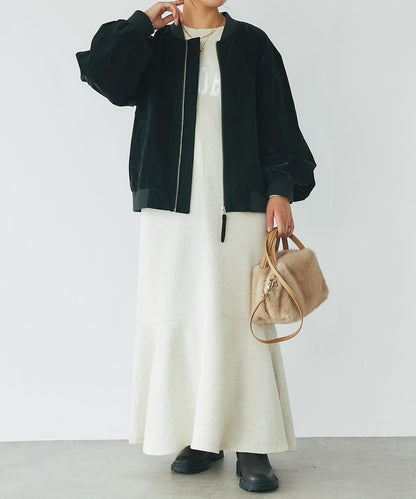 《長季節適用》仿皮夾克