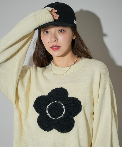 花朵刺繡帽子 限量