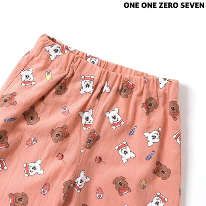 1107炎熱夏日 純棉寬鬆短褲